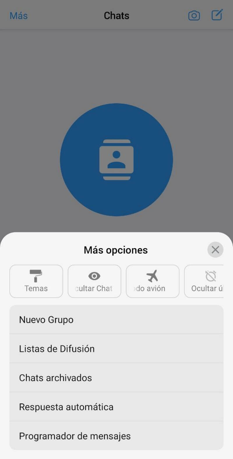 WhatsApp Estilo iPhone 1